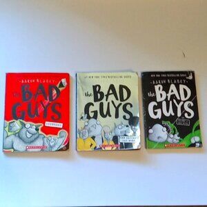 The Bad Guys 3 Book Lot -- books 8, 10, 6